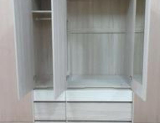 庫存新品出清 白橡木色120公分三門六抽4尺衣櫃 衣物收納櫃 2