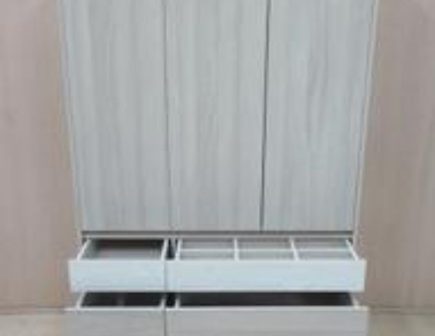 庫存新品出清 白橡木色120公分三門六抽4尺衣櫃 衣物收納櫃 3