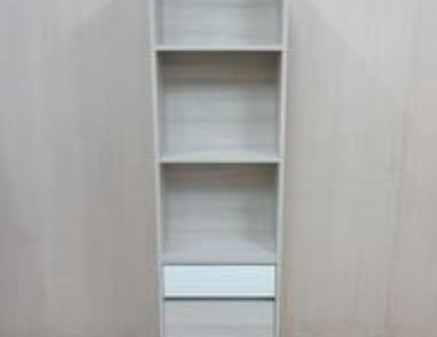 庫存新品出清 白橡木色48公分三抽衣櫃 吊衣櫃 邊櫃 玄關衣櫃