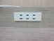 新品庫存出清 白橡木色159公分四門一抽電器櫃 收納櫃 餐櫃