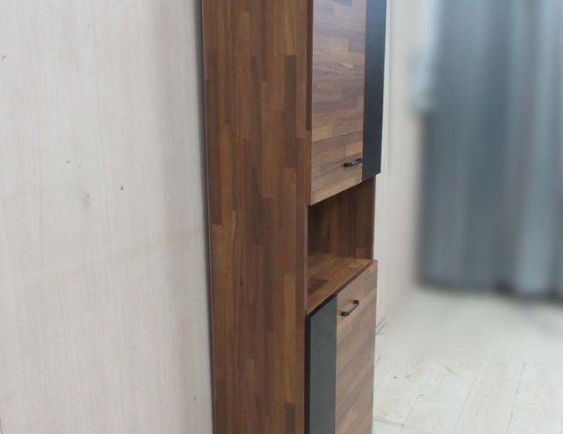 新品庫存出清 集層木紋60公分工業風書櫃 半開放式書櫥 收納櫃 4