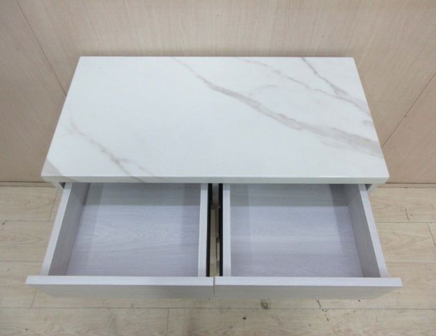 庫存新品出清 白橡木82公分仿石一門四抽餐櫃 電器櫃 碗盤收納 3