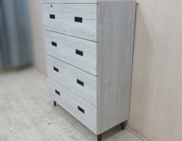 庫存新品出清 白橡木色90公分五抽置物櫃 五斗櫃 抽屜櫃 櫥櫃 5