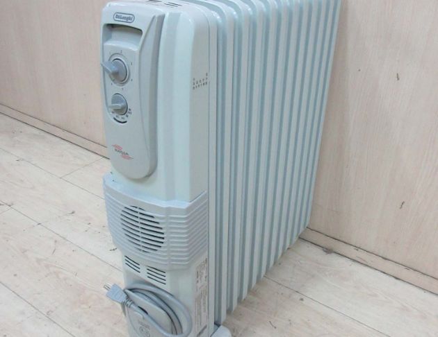 二手電暖器 義大利迪朗奇52公分葉片型電暖器 電暖爐 電熱器 3