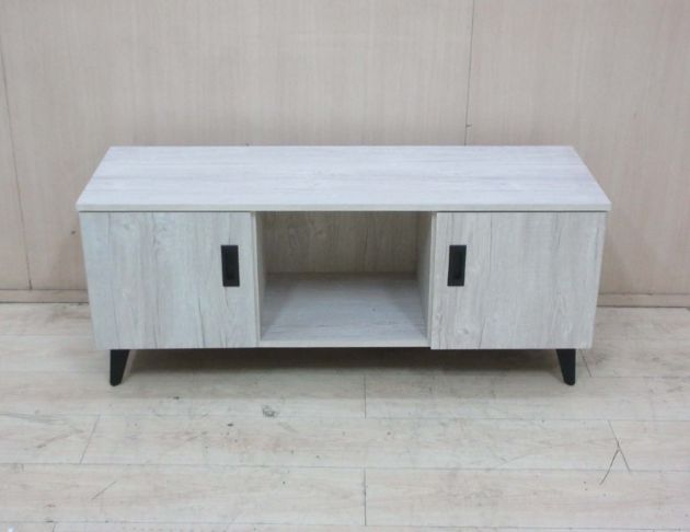 庫存新品出清 白橡木色120公分兩門電視櫃 TV櫃 客廳長櫃