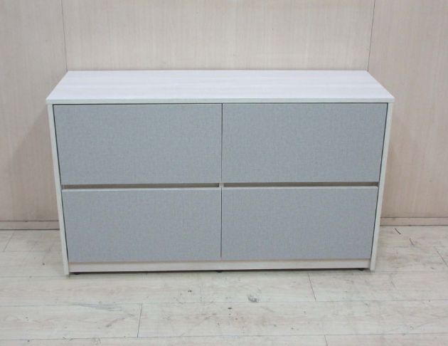 庫存新品出清 白梧桐灰120公分四抽置物櫃 四斗櫃 抽屜櫃