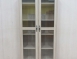 二手書櫥 淺橡色81公分兩門兩抽書櫃 展示櫃 收納櫃 置物櫃