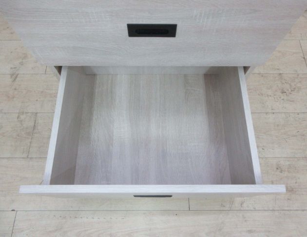 庫存新品出清 白橡木色60公分兩門兩抽衣櫃 衣物收納 單人衣櫃 3