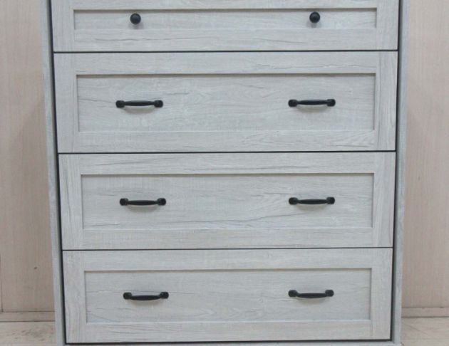 庫存新品出清 白橡木色100公分四抽收納櫃 四斗櫃 抽屜置物櫃