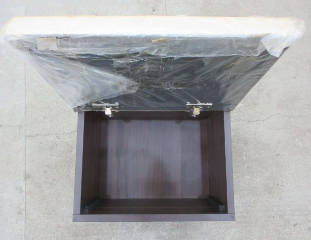 二手茶几 胡桃色130公分六門兩抽仿石沙發桌 沙發腳椅 客廳桌 3