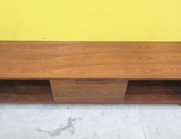 二手電視櫃 柚木色180公分一抽TV櫃 客廳置物長櫃 視聽櫃 2