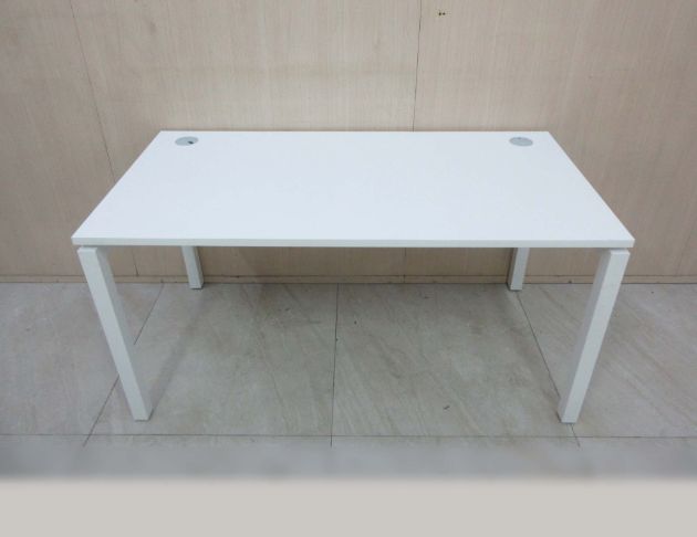 二手書桌 白色150公分簡易型電腦桌 辦公桌 桌子 工作桌 2