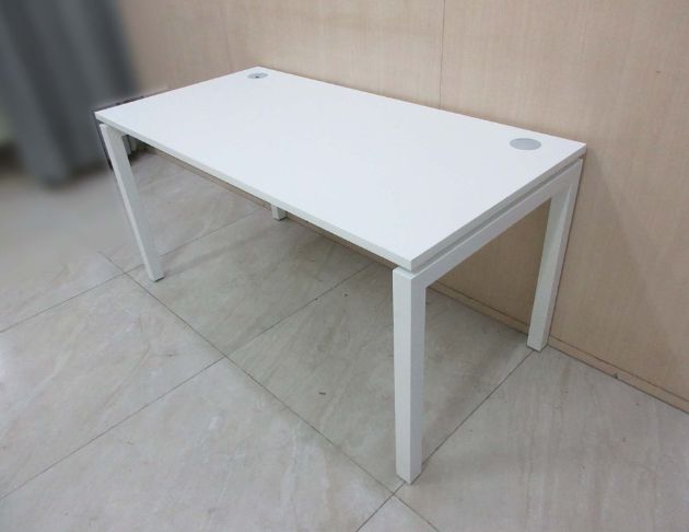 二手書桌 白色150公分簡易型電腦桌 辦公桌 桌子 工作桌 4
