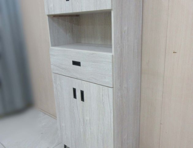 庫存新品出清 白橡木色80公分四門一抽鞋櫃 玄關置物櫃 收納櫃 5