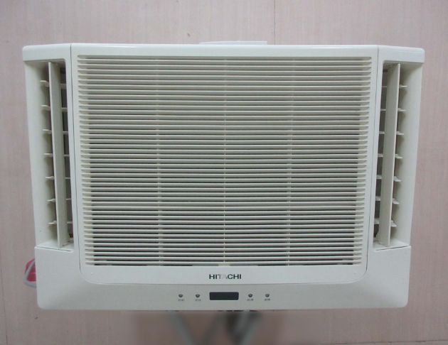二手冷氣 日立6.0KW雙吹型窗型冷氣 9-10坪空調 冷氣機