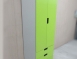 二手衣櫥 綠色61公分兩門四抽衣櫃 單人衣櫃 兒童衣櫃
