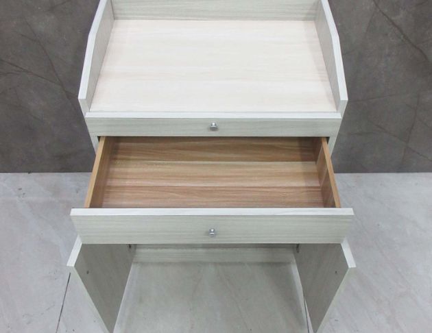 二手餐櫥櫃 雪松色61公分兩門兩抽餐櫃 茶水櫃 矮櫃 收納櫃 4