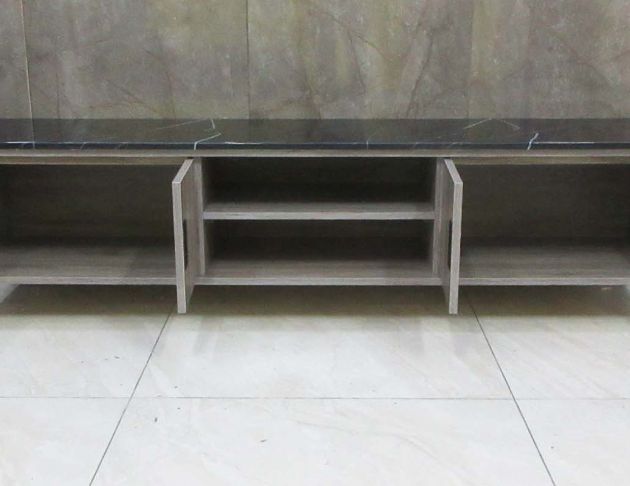 庫存新品出清 灰橡色181公分石面四門電視櫃 TV櫃 置物長櫃 2