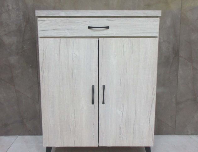 庫存新品出清 白橡木色80公分兩門一抽鞋櫃 玄關置物櫃 收納櫃