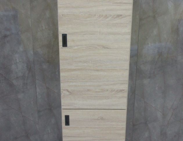 庫存新品出清 梧桐色60公分兩門吊桿衣櫃 單人衣櫃 套房衣櫃