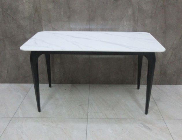 二手餐桌 白色140公分岩板吃飯桌 用餐桌 廚房餐桌 桌子