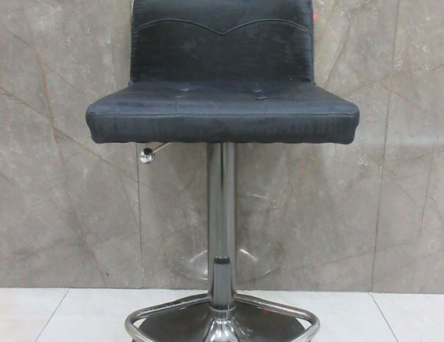 二手餐桌椅 黑色43公分升降椅 吧台椅 餐椅 洽談椅 休閒椅