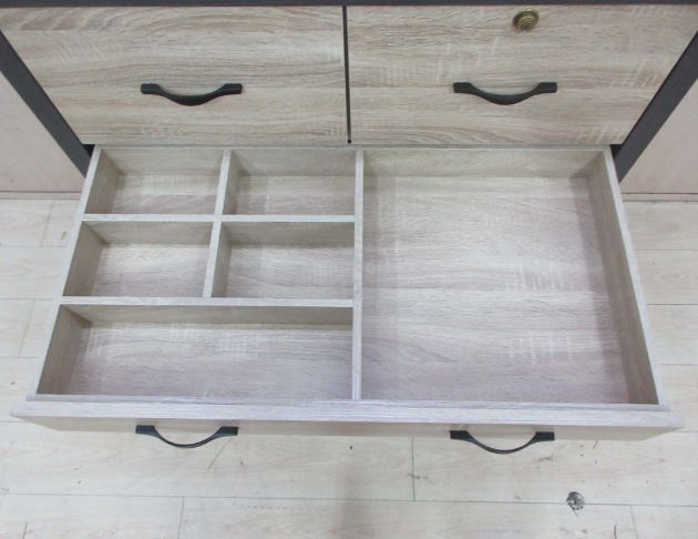 庫存新品出清 梧桐色90公分六抽收納櫃 五斗櫃 抽屜櫃 置物櫃 3