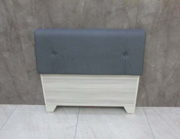 二手床頭板 雪松色109公分貓抓皮床頭箱 3.5尺單人床頭