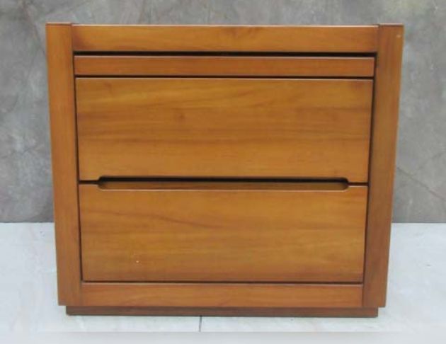 二手床邊櫃 詩肯53公分三抽床頭櫃 抽屜櫃 置物櫃 收納矮櫃