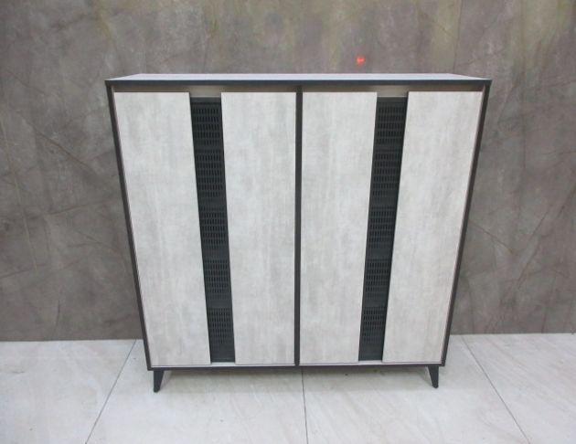 庫存新品出清 白橡木色121公分四門鞋櫃 玄關置物櫃 收納櫃