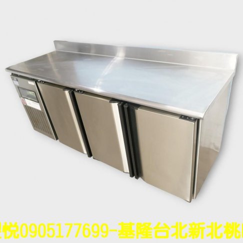 二手 工作臺 瑞興 6尺 220V 餐飲 營業用 冷藏櫃 冰櫃 工作櫃 3