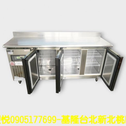 二手 工作臺 瑞興 6尺 220V 餐飲 營業用 冷藏櫃 冰櫃 工作櫃 4