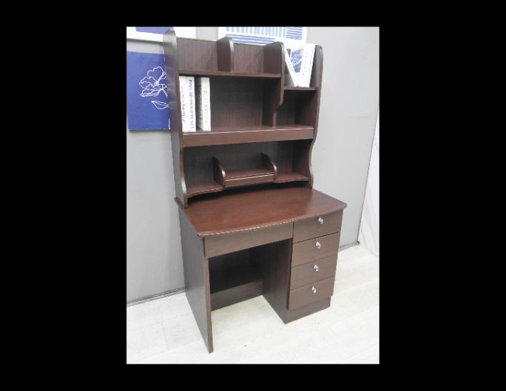 二手 書桌 胡桃色 90公分 兒童桌 學生桌 電腦桌 