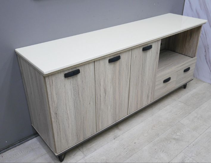 二手 廚櫃 灰橡色 6尺 電器櫃 櫥櫃 餐櫃 收納櫃 