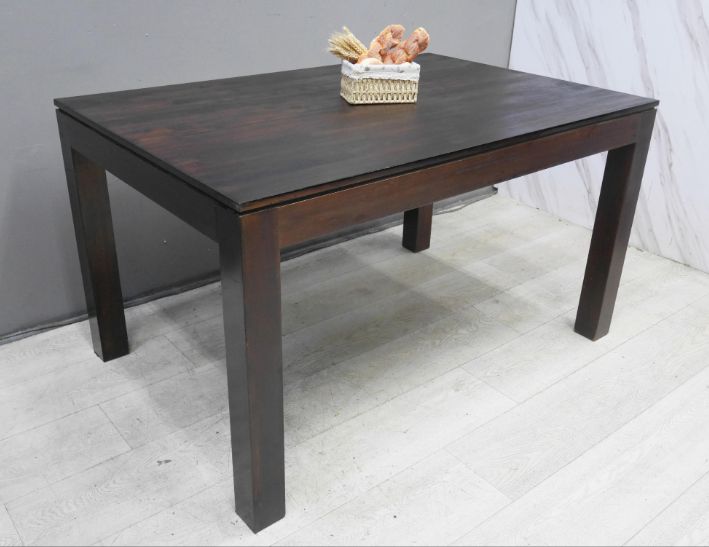 二手 餐桌 胡桃色 實木 135公分 咖啡桌 會客桌 