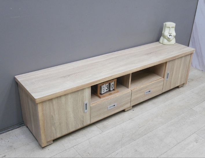 二手 電視櫃 梧桐色 6尺 TV櫃 矮櫃 長櫃 置物櫃