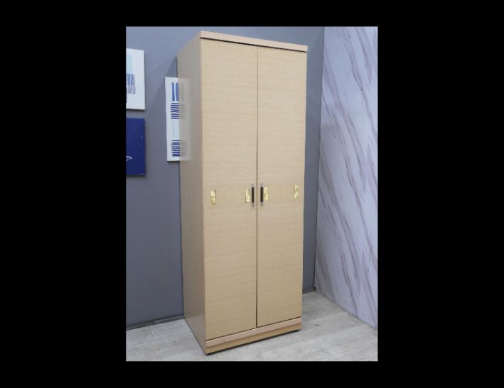 二手 衣櫥 白橡色 74公分 單人衣櫃 收納櫃 置物櫃