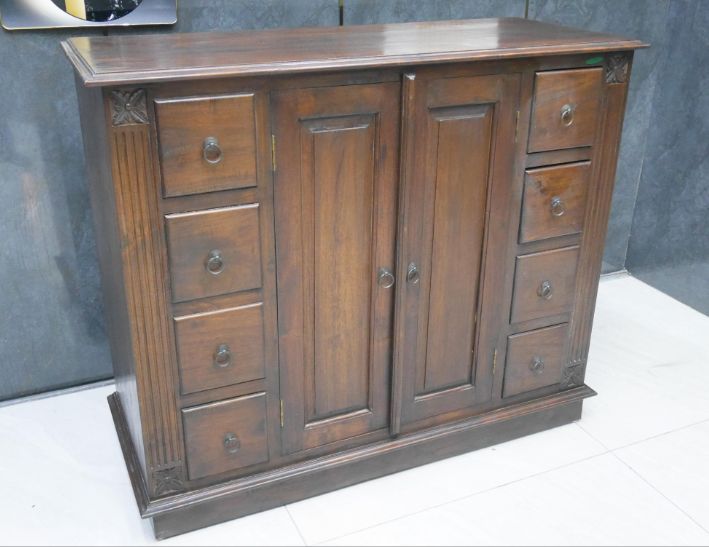 二手 餐櫃 仿古全實木 櫥櫃 置物櫃 收納櫃 廚櫃