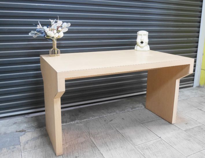 二手 書桌 白橡色 130公分 電腦桌 工作桌 辦公桌