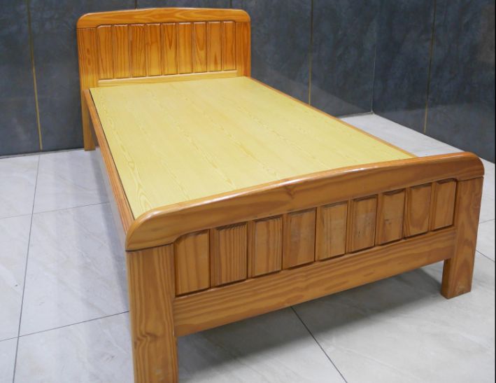 二手 床組 原木實木 3.5尺 單人床架 單人床台 床底