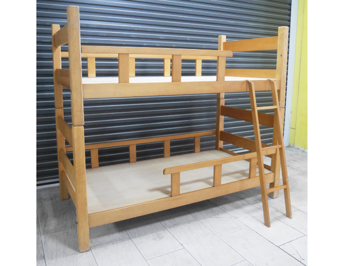 二手 上下舖 原木色 3尺 雙層床 兒童床 單人床組