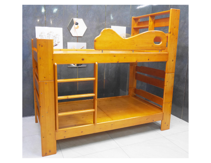 二手 上下舖 揚龍全實木 3.5尺單人加大床架 單人床組