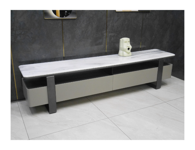 二手 長櫃 現代風 石面電視櫃 客廳櫃 TV櫃 矮櫃