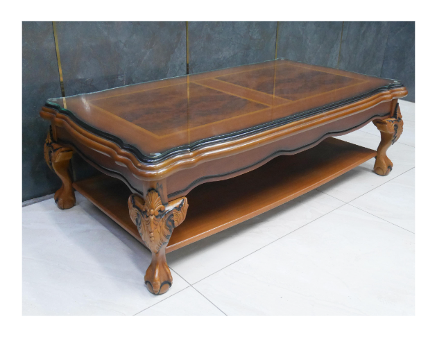 二手 茶几 歐式典雅 133公分 沙發桌 客廳桌 矮桌