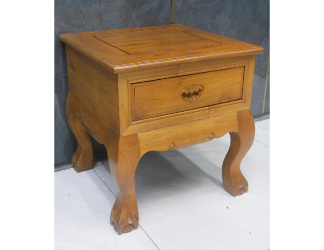 二手 客廳桌 柚木實木 55公分 小茶几 矮桌 客廳桌