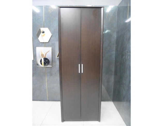 二手 衣櫃 胡桃色 76公分 單人衣櫃 套房衣櫥 收納櫃