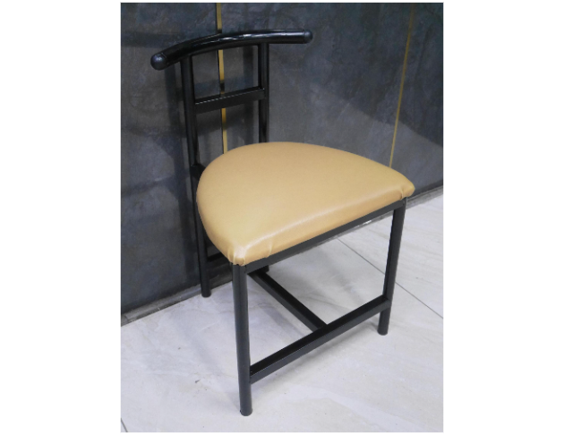 二手 餐椅 橘色 45公分 吃飯椅 小吃店餐椅 等候椅