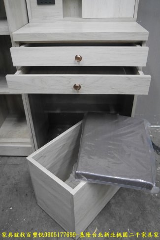限量新品 梧桐色 多功能化妝台 鏡台 梳妝台 化妝桌 房間桌 置物桌 收納桌 4