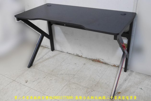 限量新品 黑色 人體工學 書桌 電腦桌 辦公桌 工作桌 寫字桌 學生桌 2
