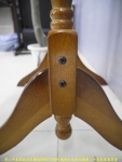 限量新品實木柚木色橢圓形穿衣鏡 立鏡 全身鏡 落地鏡